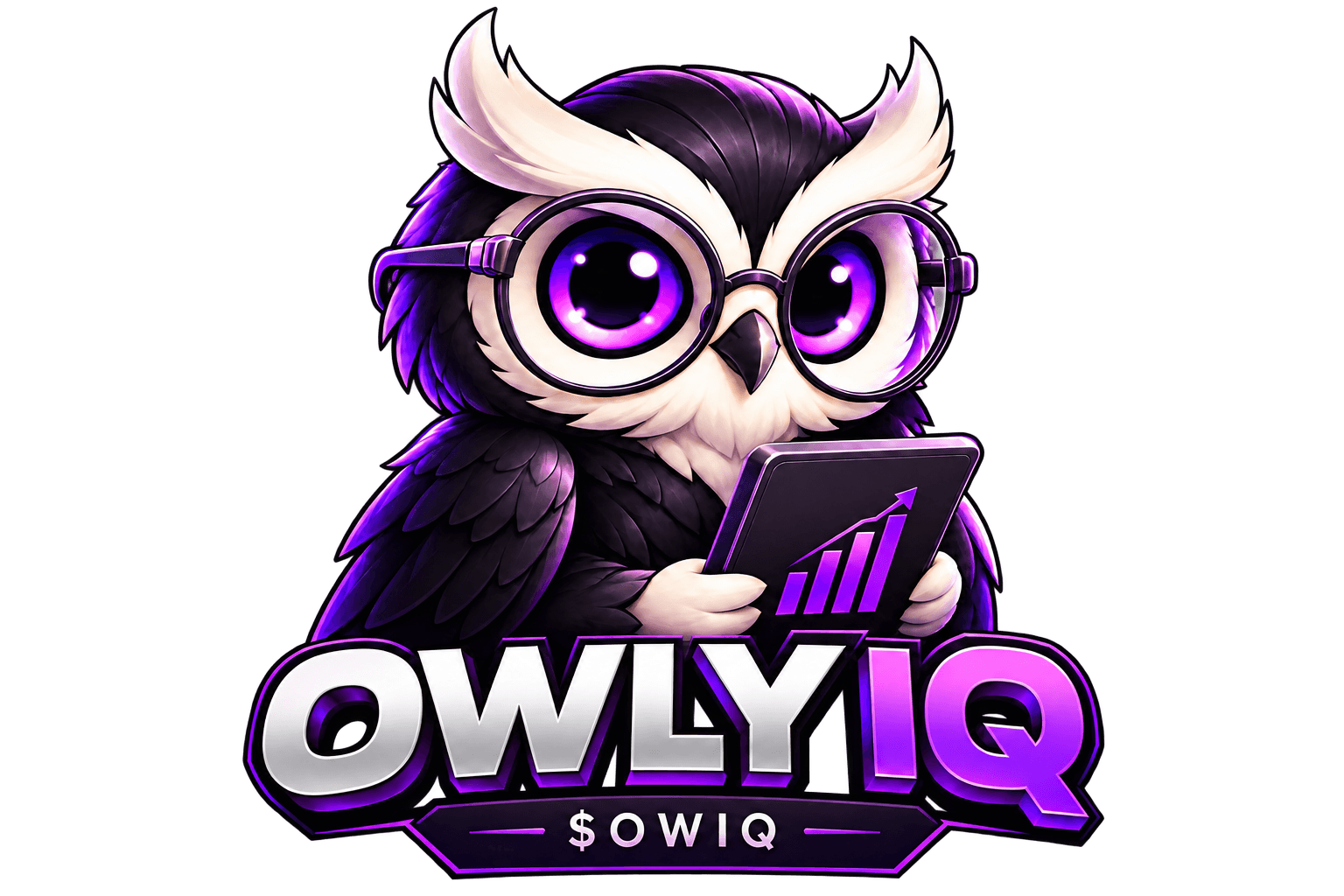 Owly IQ owl logo